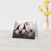 Vrolijk kerstfeest. kaart (Gele Bloem)