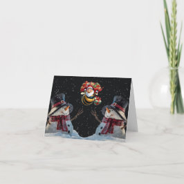 Vrolijk kerstfeest. kaart