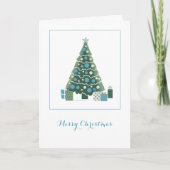 Vrolijk kerstfeest kaart (Voorkant)