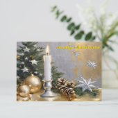 vrolijk kerstfeest kaart (Staand voorkant)