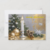 vrolijk kerstfeest kaart (Achterkant)