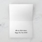 Vrolijk kerstfeest! kaart (Binnen)