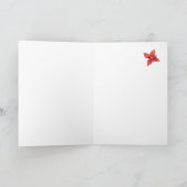 Vrolijk kerstfeest! kaart (Binnen)