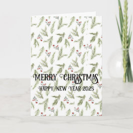 Vrolijk kerstfeest! kaart
