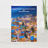 Vrolijk kerstfeest. kaart (Achterkant)