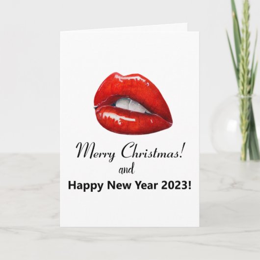 vrolijk kerstfeest! Kaart (Voorkant)