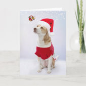 Vrolijk kerstfeest. kaart (Voorkant)