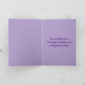 Vrolijk Kerstfeest Kaart (Binnen)