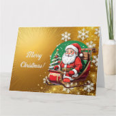 Vrolijk kerstfeest! kaart (Voorkant)