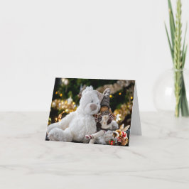 Vrolijk kerstfeest. kaart