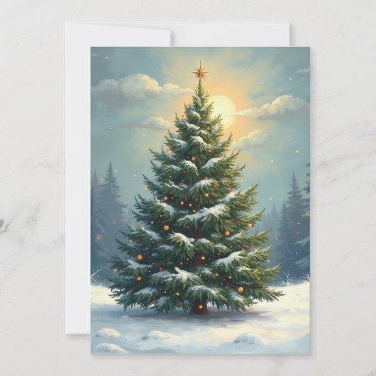 Vrolijk kerstfeest Kaart 1 (Voorkant)