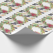 vrolijk kerstfeest! Kaart Cadeaupapier (Hoek)