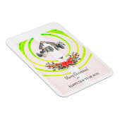 vrolijk kerstfeest! Kaart Magneet (Rechterzijde)