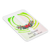 vrolijk kerstfeest! Kaart Magneet (Rechterzijde)