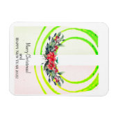 vrolijk kerstfeest! Kaart Magneet (Horizontaal)