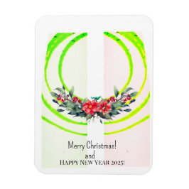 vrolijk kerstfeest! Kaart Magneet