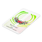 vrolijk kerstfeest! Kaart Magneet (Linkerzijde)