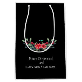 vrolijk kerstfeest! Kaart Medium Cadeauzakje