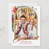 Vrolijk kerstfeest Kaart op kerstfeest (Voorkant)