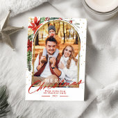 Vrolijk kerstfeest Kaart op kerstfeest