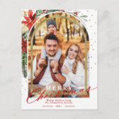 Vrolijk kerstfeest Kaart op kerstfeest (Voorkant)