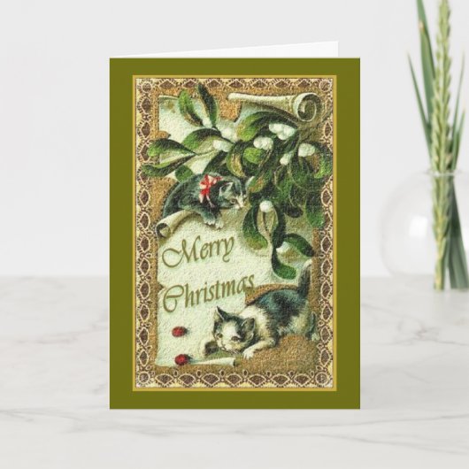 Vrolijk kerstfeest Kaarten (Voorkant)