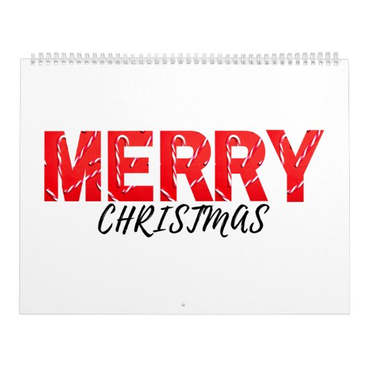 Vrolijk kerstfeest kalender (Hoes)