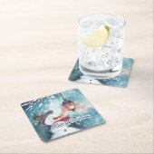 Vrolijk kerstfeest kartonnen onderzetters (Insitu)