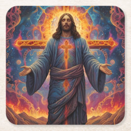 Vrolijk kerstfeest kartonnen onderzetters