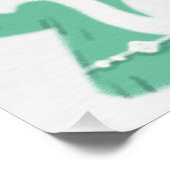 Vrolijk Kerstfeest: Kat & Ornamenten Perfect Poster (Hoek)