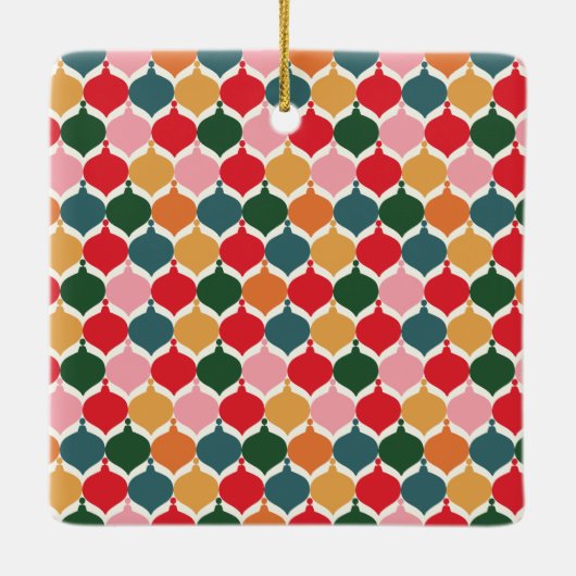  vrolijk kerstfeest keramisch ornament (Achterkant)