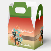 Vrolijk kerstfeest, kerst, kerstdecor bedankdoosjes (Geopend)