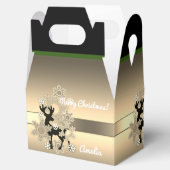 Vrolijk kerstfeest, kerst, kerstdecor bedankdoosjes (Geopend)