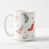 vrolijk kerstfeest! Kerst mok. Koffiemok (Links)