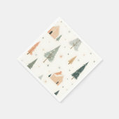 vrolijk kerstfeest! Kerst servetten. Servet (Hoek)