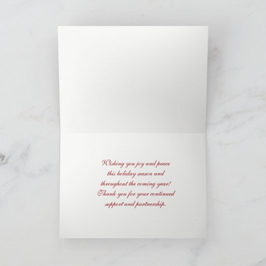 Vrolijk kerstfeest, kerstboom, Cadeaus Feestdagen Kaart (Binnen)