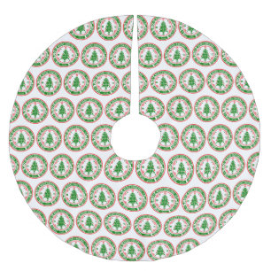 Vrolijk kerstfeest kerstboom rok