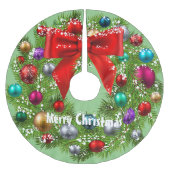 Vrolijk kerstfeest kerstboom rok (Voorkant)