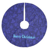 Vrolijk kerstfeest kerstboom rok (Voorkant)