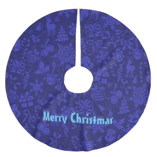 Vrolijk kerstfeest kerstboom rok (Voorkant)