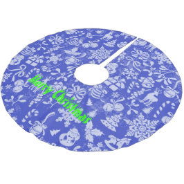 Vrolijk kerstfeest kerstboom rok