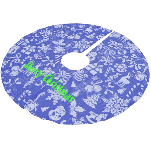 Vrolijk kerstfeest kerstboom rok (Gekanteld)