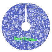 Vrolijk kerstfeest kerstboom rok (Voorkant)