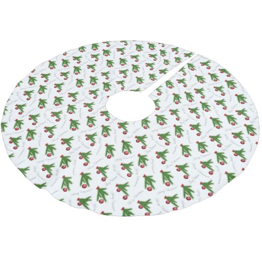 Vrolijk kerstfeest kerstboom rok (Gekanteld)