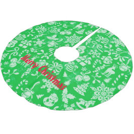 Vrolijk kerstfeest kerstboom rok