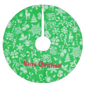 Vrolijk kerstfeest kerstboom rok (Voorkant)