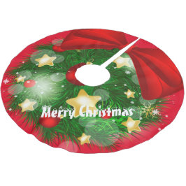 Vrolijk kerstfeest kerstboom rok