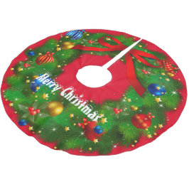 Vrolijk kerstfeest kerstboom rok