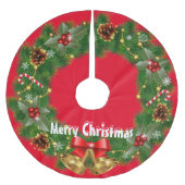 Vrolijk kerstfeest kerstboom rok (Voorkant)