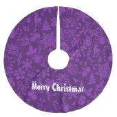 Vrolijk kerstfeest kerstboom rok (Voorkant)